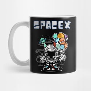 Spacex Kids Rocket Mug